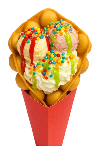 Bubble Waffel Kids