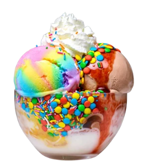 Eisbecher Candy