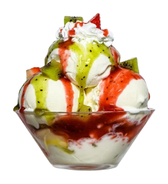 Eisbecher Frucht