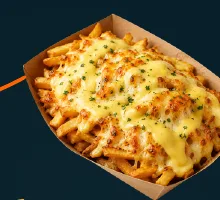 Überbackene Pommes