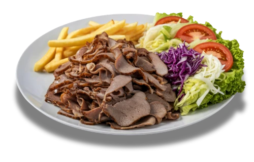 Steak-Döner-Teller