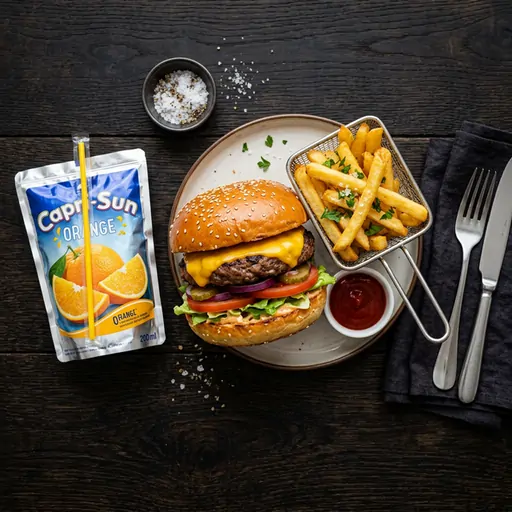 Cheese Burger Menü